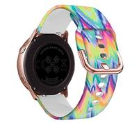 GHFHSG Bracelet de montre en silicone pour 18 mm, 20 mm, 22 mm, bracelet de rechange universel pour montres connectées, 22mm Universal, Agate