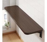 GHFXSCV Bureau Mural Pliable et Peu encombrant 80 x 40 cm, Table de Travail Flottante idéale pour Les Petits espaces, Chambre, Appartement, Bureau à Domicile, Solution d'établi Polyvalente