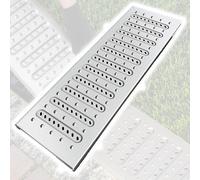GHFXSCV Couvercle de Regard en Acier Inoxydable, Grille d'égout, Grille de Drainage extérieure, Grille de Drainage Amovible pour égout, Couvercle de Fosse septique, Solution de Drainage extérieur 60