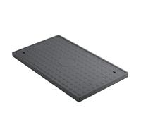GHFXSCV Couvercle de Regard en résine Composite - Robuste avec Renforts nervurés améliorés, Couvercle de Drain Durable pour fosses d'eaux pluviales/de Drainage, fosses septiques (90 x 50 cm / 35,4 x
