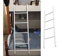 GHFXSCV Échelle de lit superposé Blanche pour Camping-Car, échelle de Grenier Suspendue Universelle - Cadre en métal, Supports de Montage Inclus (Taille : 116 cm/45)