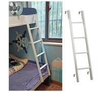 GHFXSCV Échelle de lit superposé Blanche Suspendue, échelle de Camping en métal avec Crochets réglables pour dortoirs intérieurs, capacité 150 kg (330 LB) (Taille : 130 cm)