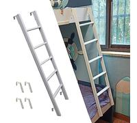 GHFXSCV Échelle Suspendue 4/5 marches pour lit superposé, échelle pour lit superposé, échelle pour lit Double, échelle pour Camping-Car, Gain de Place, échelle d'escalade réglable (Taille