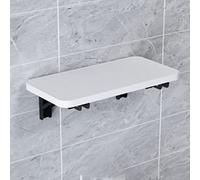 GHFXSCV Table Pliante Murale pour Petits espaces, Gain de Place, Bureau Rabattable, idéale pour Un Bureau ou Une Salle d'étude, Blanche, 80 x 20 cm, Solution de mobilier Mural Polyvalente