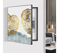 GHHQQZ Couvercle Panneau Électrique Ouvert Gauche Peinture Décorative Boîte Compteur Cache Fusibles Décoratifs Mur D'accent Salle Manger(A,30x40cm)