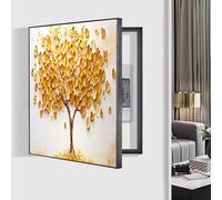 GHHQQZ Couvercle Panneau Électrique Ouvert Gauche Peinture Décorative Boîte Compteur Cache Fusibles Décoratifs Mur D'accent Salle Manger(E,60x70cm)