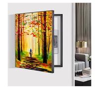 GHHQQZ Couvercles Boîte Compteurs Décoratifs Aucun Perçage Nécessaire Cache Tableau Electrique Peinture Décorative Coffret Distribution Hall D'entrée(C,40x60cm)