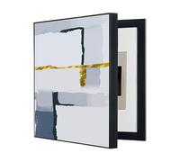 GHHQQZ Peinture Décorative Coffret Compteur d'électricité Style Vertical Décoration Boîte Compteurs Cache Tableau Electrique Couloir d'étude(B,60x80cm)