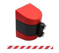 GHHVFEC Barrière magnétique rétractable pour la Gestion des foules, Ceinture de 2 m (6,6 pi) de Long avec adsorption magnétique, idéale pour Les Aires de Jeux, Les Parcs et Les hôtels. Cor