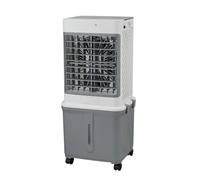 GHHVFEC Climatiseur évaporatif avec réservoir d'eau de 32 L, Blocs réfrigérants, télécommande, minuterie 7 h, Oscillation à 120°, Ventilateur Portable avec 3 Modes et Vitesses, climatiseur