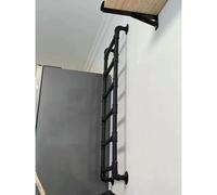 GHHVFEC Échelle de Sortie Robuste pour puits de fenêtre Échelle de lit superposé à 10 marches avec Coussinets de pédale Souples Idéal pour Les Enfants et Les Adultes grimpant dans Un loft