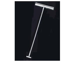 GHHVFEC Outil de Levage Robuste pour plaques d'égout, Crochet en T pour lève-plaques de Regard, poignée Ergonomique pour Un Nettoyage Facile, diamètre 12 mm, Longueur 43 cm - Idéal pour Le