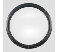 GHHVM Couvre Volant Voiture pour Citroen Nemo Nemo Multispace Synergie, PU Antidérapant Respirants Confortable Protecteur Volant Intérieurs Accessoires,C-O Type