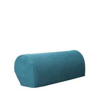 GHHZML Housse Accoudoir Canapé 2PCS/Set Sofa Armrest Cover for Living Room Elastic Jacquard Armchair Couch Case Non Slip Slipcover Corner Decor pour Le Salon(Dark Green)