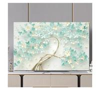 GHHZML Housse De Protection Pour Téléviseur Housse de protection anti-poussière for capot télévision, 32 à 75 pouces, jolie couverture moniteur, d'écran(04,52inch(117x73cm))