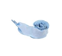 GHHZML lacet satin 1 paire de lacets pétale largeur 2.5cm espadrilles décontractées lacet corde for chaussures plates 80/100/120/140CM accessoires(Sky blue,80cm)