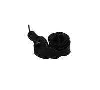 GHHZML lacet satin 1 paire de lacets pétale largeur 2.5cm espadrilles décontractées lacet corde for chaussures plates 80/100/120/140CM accessoires(Black,80cm)