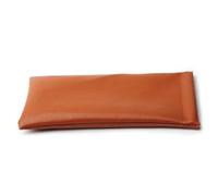 GHHZML Pochette Lunette Pochette de lunettes soleil en cuir PU, sac à souple, étui, accessoires d'ornement(Brown)