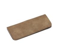 GHHZML Pochette Lunette Sac à lunettes de lecture en cuir souple, étui étanche for soleil, pochette rangement for myopes, accessoires for(Brown)