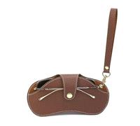 GHHZML Pochette Lunette Sac à lunettes de soleil souple, Portable, anti-rayures, étui en cuir suspendu au cou, sac rangement for for femmes et hommes(Color-5)