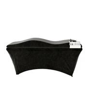 GHHZML Surmatelas Table de Massage Matelas de Massage et Housse Wave en Mousse à mémoire Forme for Salon beauté(Black Set)