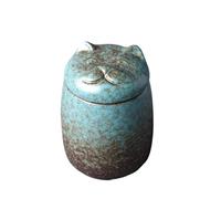 GHHZML Urne pour Chien Urne funéraire en Forme de Chat for Cendres d'animaux Compagnie, urne décorative, for, for Chien(Dark Grey)