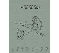 Ghibli : grand carnet Mononoké - Collectif - Huginn & Muninn - relié - Carnet (de voyage, intime, de notes)