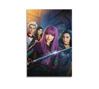 GHIBYN Poster de film The Descendants 2 - Impression sur toile - Décoration murale moderne pour chambre à coucher - 60 x 90 cm