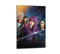 GHIBYN Poster de film The Descendants 2 - Impression sur toile - Décoration murale moderne pour chambre à coucher - 60 x 90 cm