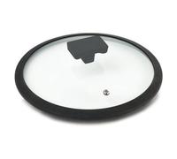 Ghidini Cipriano Couvercle Poêle Pot Verre Avec Trou Antivapeur (24cm) VIVÀ 2273