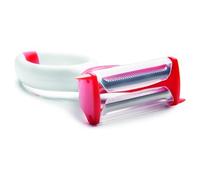 Ghidini Cipriano Éplucheur De Tomates À Double Lame En Plastique DAILY Blanc