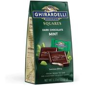 Ghirardelli Chocolate Dark Chocolate & Mint Squares Chocolates Gift Bag, 5.32 oz.