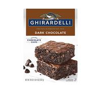 Ghirardelli Dark Chocolate Brownie Mix, 20-Ounce Boxes (Pack of 4)
