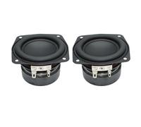 GHJ567RE 2 pièces 3 Pouces 78MM Caisson de Basses Haut-Parleur 4 ohms 15W Basse Audio carré Woofer Bricolage bibliothèque Haut-Parleur Home cinéma Son Musique