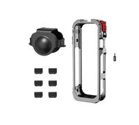 GHJ567RE Cage for caméra for insta360 X5 | Aluminium léger avec Coque en Silicone | Support de Protection Durable for Accessoires de caméra d'action