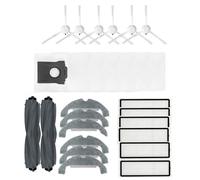 GHJ567RE for DHIPP-Kit de Nettoyage Complet for dreame D10 Plus for Gen 2 for RLD32GD : Comprend Un Filtre, Un Chiffon de Nettoyage, Un Sac à poussière, Un Caoutchouc et Une Brosse latérale