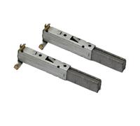 GHJ567RE Lot de 2 balais de Charbon for TS-06 for Moteur d'aspirateur for GS-P25 for V2Z-P25 for V2Z-P22 avec Tube de Brosse en Fer