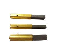 GHJ567RE Lot de 2 balais de Charbon Moteur 8 x 11 mm avec Manchon en cuivre for aspirateur, Accessoires for Outils électriques