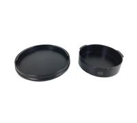 GHJ567RE Protecteur de Capuchon Avant/arrière d'objectif en métal for Carl for Zeiss for ikon for Contarex Planar for Sonnar for Distagon CRX Mount Bullseye for objectifs for Cyclops(Both Caps)