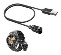 GHJKFBF Compatible Pour Cable USB Compatible Pour Smartwatch OUKITEL Montre Connectée Homme 1,43" BT12 (1 Pack)