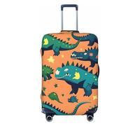 Ghjkfbf Housse de protection lavable avec fermeture éclair dissimulée Motif dinosaure, noir, Small