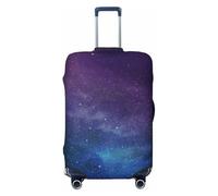 Ghjkfbf Housse de protection lavable avec fermeture éclair dissimulée Motif galaxie, noir, Small