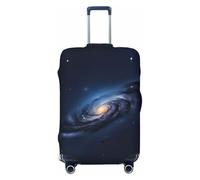 Ghjkfbf Housse de protection lavable avec fermeture éclair dissimulée Motif galaxie Voie lactée Univers, noir, Medium