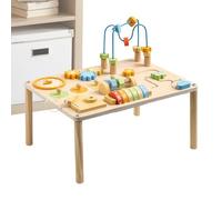 Ghjkldha Activity Table, Learning, Educational Set, Shape Sorter Bead Maze Combo, Skill-Building Design, for Kids Boys Girls Preschool Daycare Cognitive Motor Development Use