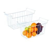Ghjkldha Bacs de rangement profonds pour congélateur - Paniers de rangement pour réfrigérateur, viandes et aliments, -manger pour la maison, les légumes, l'appartement, la cuisine, l'hôtel, la