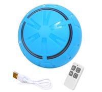 Ghjkldha Balle Mobile pour Chiens,Jouet Vibrant pour Chiot | Jouets Rebondissants pour Chien avec Lumières USB Rechargeable, Jeux Intérieur et Extérieur pour Exercice, Enrichissement et Anti-Ennui