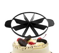 Ghjkldha Cake Slicer Tool, Portion Cutter Server, Pastry Serving Utensil, Precise Fondant Divider, 13.39x10.35x1.77 Inches, Ideal for Flan, Pie, Birthday, Wedding, Picnic, Restaurant, Home