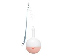 Ghjkldha Cat Feeder Toy, Electric Interactive Ball, 32.1x8.4cm, Slow Treat Dispenser, Indoor Play Toy, Kitten Exercise, for Food Portion Control, Automatic Pet Feeding, Engaging Playtime