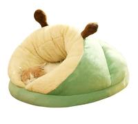 Ghjkldha Cat Nest Bed, Cozy Cat Bed, Plush Cat Nest, Cat Cave Bed, Warm Cat Nesting Bed, Cat Sleeping Bag, Cat Tent Bed, Round Cat Bed, Soft Cat Nest, Soft Cat Sleeping Bed