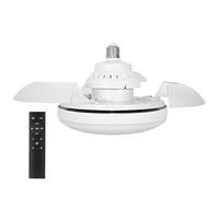 Ghjkldha Ceiling Fans With Lights, Retractable LED Ceiling Fan, Remote Control Dimmable Cooling Device, Noiseless Blower Home Accessory for Indoor Use, Product size: about 14.96x5.31 inches